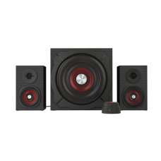 Genesis Computer speakers 2.1 Helium 600 NCS-0856 60 W, Portable, Black, red