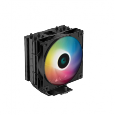 Deepcool CPU Cooler AG400 BK ARGB Black, Intel, AMD