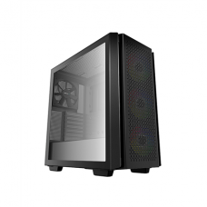 Deepcool MID TOWER CASE CG540  Side window, Black, Mid-Tower, Power supply included No