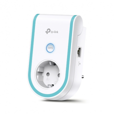 TP-LINK Extender RE365 802.11ac, 2.4GHz/5GHz, 300+867 Mbit/s, 10/100 Mbit/s, Ethernet LAN (RJ-45) ports 1, Antenna type 2xExternal, with AC Passthrough