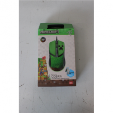 SALE OUT. Razer Cobra Gaming Mouse, Wired, Minecraft Edition | Razer Gaming Mouse | Cobra | Wired | Minecraft Edition | UNPACKED, DAMAGED PACKAGING