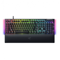 Razer BlackWidow V4 Mechanical Gaming Keyboard, Yellow Switch, Russian Layout, Wired, Black