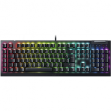 Razer BlackWidow V4 X Mechanical Gaming Keyboard, Green Switch, Russian Layout, Wired, Black