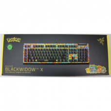SALE OUT. SALE OUT. Razer BlackWidow V4 X | Mechanical Gaming Keyboard | Wired | US | Green Mechanical Switches | Pokémon Edition | DEMO SALE OUT. SALE OUT. Razer BlackWidow V4 X | Mechanical Gaming Keyboard | Wired | US | Green Mechanical Switches | Pokémon Edition | DEMO