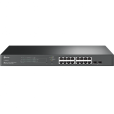 TP-LINK | JetStream 18-Port Gigabit Smart Switch with 16-Port PoE+ | TL-SG2218P | Managed L2 | Rackmountable | 60 month(s)