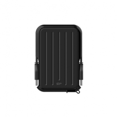 Silicon Power Portable Hard Drive ARMOR A66 2000 GB,  USB 3.2 Gen1, Black