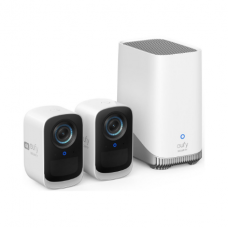 Anker Eufy Security Camera, 2+1 Kit | eufyCam 3C | F/1.4 | IP65 | MicroSD