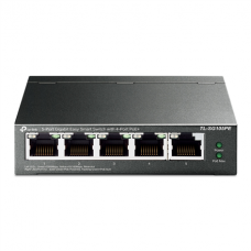 TP-LINK Switch TL-SG105PE Unmanaged, Steel case, 10/100/1000 Mbit/s, Ethernet LAN (RJ-45) ports 5, Power supply type External