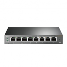 TP-LINK Switch TL-SG108PE Web Managed, Desktop, 1 Gbps (RJ-45) ports quantity 8, PoE ports quantity 8, PoE+ ports quantity 4, Power supply type External