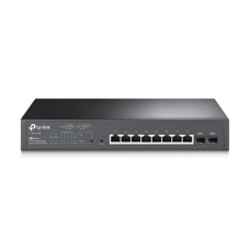 TP-LINK JetStream 10-Port Gigabit Smart PoE Switch TL-SG2210MP Web Managed, Rack Mountable, SFP ports quantity 2, Power supply type Single