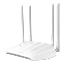 TP-LINK Access Point TL-WA1201 802.11ac, 2.4GHz/5 GHz, 300+867 Mbit/s, 10/100/1000 Mbit/s, Ethernet LAN (RJ-45) ports 1, no PoE, Antenna type 4 Fixed High Performance
