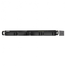 QNAP 4-Bay NAS TS-435XeU-4G Up to 4 HDD/SSD Hot-Swap, CN9130 / CN9131 ARMv8 Cortex-A72  Quad-Core, Processor frequency 2.2 GHz, 4 GB, DDR4, 2x10 Gigabit Ethernet SFP+; 2x2.5 Gigabit Ethernet; 2 x M.2 2280 1x PCIe Gen 3; 2x USB 3.2 Gen 1; 2x USB 2.0