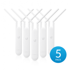 Ubiquiti UniFi UAP-AC-M-5Pack Mesh Access Point Wi-Fi standards 802.11a/b/g/n/ac, 867 Mbit/s, 10/100/1000 Mbit/s, Ethernet LAN (RJ-45) ports 1, MU-MiMO Yes, 2.4/5