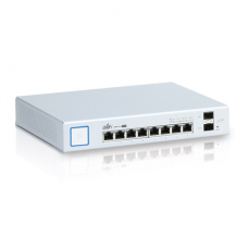 Ubiquiti Switch Unifi US-8-150W PoE 802.3 af and PoE+ 802.3 at, Web Management, 1 Gbps (RJ-45) ports quantity 8, SFP ports quantity 2, PoE+ ports quantity 4, Passive PoE ports quantity 4, Power supply type internal 150W