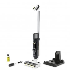Vacuum Cleaner|KARCHER|Three-in-one floor cleaner FCV 3|Upright/Wet/dry/Cordless|White|Weight 3.8 kg|1.056-122.0
