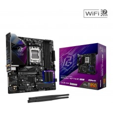 Mainboard|ASROCK|AMD B850|SAM5|Micro-ATX|Memory DDR5|Memory slots 4|1xHDMI|1xDisplayPort|1xAudio-In|1xAudio-Out|1xMicrophone|4xUSB 2.0|3xUSB 3.2|1xUSB-C|1xRJ45|B850MRIPTIDEWIFI