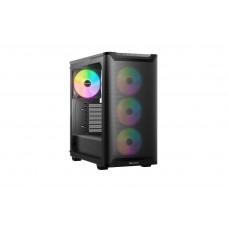 Case|BE QUIET|PURE BASE 501 LX|MidiTower|Case product features Transparent panel|Not included|ATX|MicroATX|MiniITX|Colour Black|BGW78