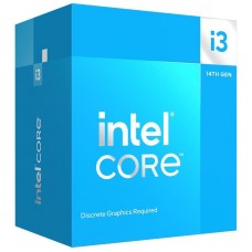 CPU|INTEL|Desktop|Core i3|i3-14100|Raptor Lake|3500 MHz|Cores 4|12MB|Socket LGA1700|60 Watts|GPU UHD 730|BOX|BX8071514100SRMX1