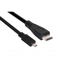 CABLE MICRO HDMI TO HDMI 1M/M/M CAC-1351 CLUB3D