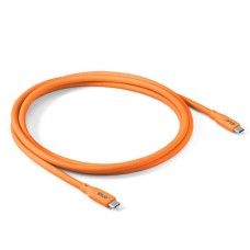 CABLE USB-C TO USB-C 2M/M/M ORANGE CAC-3000 CLUB3D