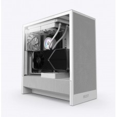 Case|NZXT|H5 Flow|MidiTower|Case product features Transparent panel|Not included|ATX|EATX|MicroATX|MiniITX|Colour White|CC-H52FW-01