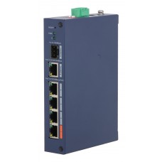 Switch|DAHUA|Switch type Managed|Switch layer L2|Form factor Desktop|4xRJ-45 ports|RJ-45 Ports Type Fast Ethernet (10/100)|4xFast Ethernet (copper) ports quantity|1xGigabit Ethernet (copper) ports quantity|1xSFP module slots quantity|1xFiber uplink ports 