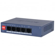 Switch|DAHUA|DH-CS4005-4ET1GT-36|Type L2|PoE ports 4|40 Watts|CS4005-4ET1GT-36