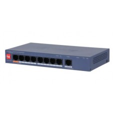 NET SWITCH 9PORT 8POE 100M/CS4009-8ET1GT-60 DAHUA