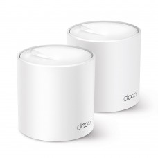 Wireless Router|TP-LINK|Wireless Router|2-pack|2900 Mbps|Mesh|Wi-Fi 6|3x10/100/1000M|Number of antennas 2|DECOX50(2-PACK)