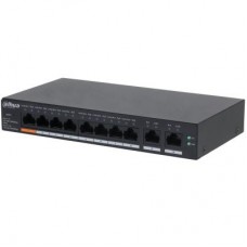 Switch|DAHUA|CS4010-8GT-60|Switch type Managed|Switch layer L2|Form factor Desktop/Wall-Mounting|10xRJ-45 ports|RJ-45 Ports Type Gigabit Ethernet (10/100/1000)|Power over Ethernet (PoE) Yes|8xPower over Ethernet (PoE) ports quantity|Total Power over Ether