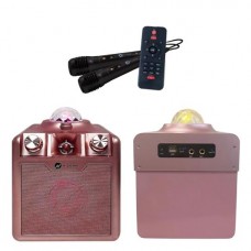 Portable Speaker|N-GEAR|DISCO STAR 710SP|Pink|Wireless|Bluetooth|DISCOSTAR710SP