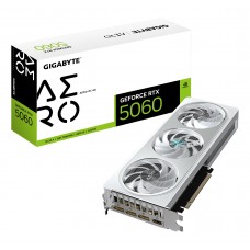 Graphics Card|GIGABYTE|NVIDIA GeForce RTX 5060|8 GB|GDDR7|128 bit|PCIE 5.0 16x|GPU 2595 MHz|1xHDMI|3xDisplayPort|GV-N5060AEROOC-8GD