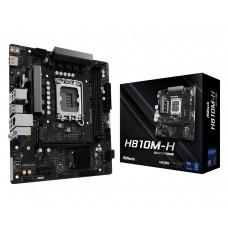 Mainboard|ASROCK|Intel H810|LGA1851|Micro-ATX|Memory DDR5|Memory slots 2|H810M-H