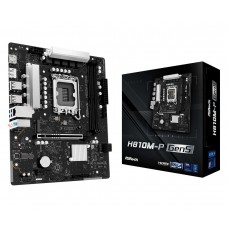 Mainboard|ASROCK|Intel H810|LGA 1851 (Socket V1)|micro ATX|RAM DDR5-SDRAM|2xSlots|1xNumber of M.2 (M) slots|H810M-PGEN5