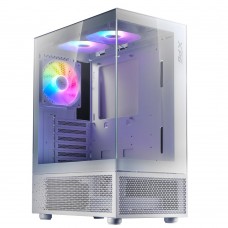 Case|ADATA|INVADER X MINI|MidiTower|Case product features Transparent panel|ATX|MicroATX|MiniITX|Colour White|INVADERXMINIMT-WHCWW