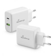 POWER ADAPTER USB/USB-C 43W/FAST MRMA113 MEDIARANGE