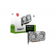 Graphics Card|MSI|NVIDIA GeForce RTX 4060|8 GB|GDDR6|128 bit|PCIE 4.0 8x|Dual Slot Fansink|1xHDMI|3xDisplayPort|RTX4060VEN2XWHITE8GOC