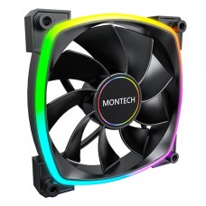 CASE FAN 140MM/RX140 PWM BLACK MONTECH