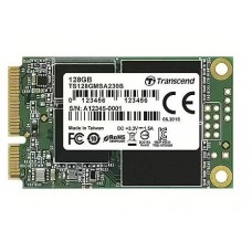 SSD|TRANSCEND|128GB|mSATA|SATA 3.0|Write speed 400 MBytes/sec|Read speed 550 MBytes/sec|MTBF 2000000 hours|TS128GMSA230S