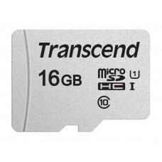 MEMORY MICRO SDHC 16GB UHS-I/CLASS10 TS16GUSD300S TRANSCEND