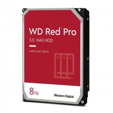 HDD|WESTERN DIGITAL|Red Pro| 8 TB|Serial ATA|Buffer 256 MB|7200 RPM|3.5 