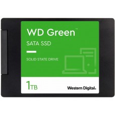 SSD|WESTERN DIGITAL|Green|1TB|SATA 3.0|SLC|Write speed 2800 MBytes/sec|Read speed 2800 MBytes/sec|WDS100T3G0A