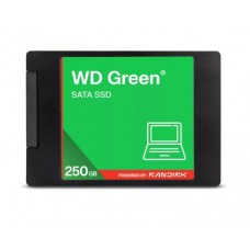 SSD|WESTERN DIGITAL|Green|250GB|3D NAND|Read speed 545 MBytes/sec|2,5