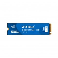 SSD|WESTERN DIGITAL|Blue SN5000|500GB|M.2|PCIe Gen4|NVMe|Write speed 4000 MBytes/sec|Read speed 5000 MBytes/sec|2.38mm|TBW 300 TB|WDS500G4B0E