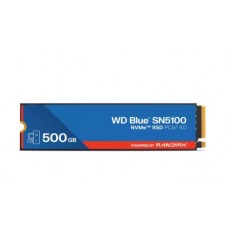 SSD|SANDISK|Blue SN5100|500GB|M.2|NVMe|3D QLC|Write speed 5600 MBytes/sec|Read speed 6600 MBytes/sec|2.38mm|TBW 300 TB|MTBF 1750000 hours|WDS500G5B0E-00CPE0