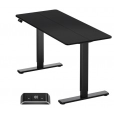 DESK MOTORISED/BLACK WDT221E-B ONKRON